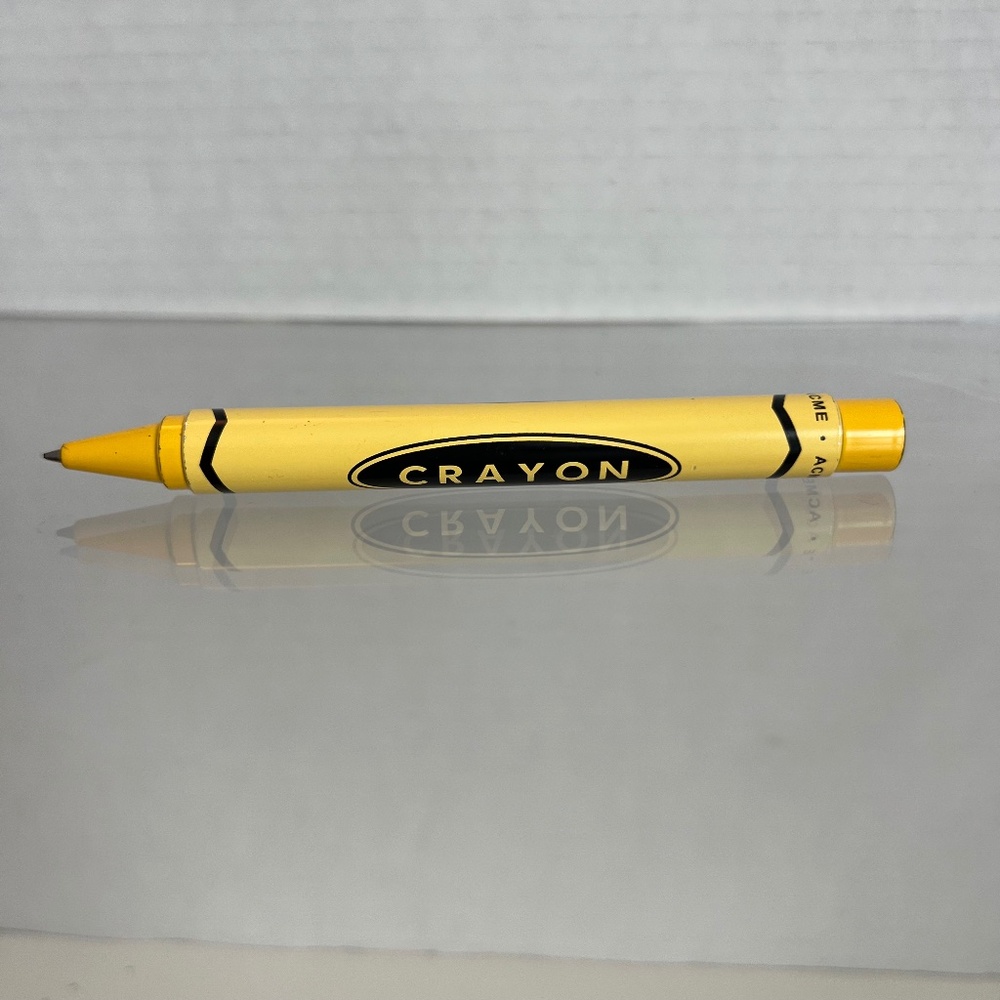 ACME Studio Yellow "Crayon" Pop Art Rollerball Pen – Adrian Olabuenaga Design